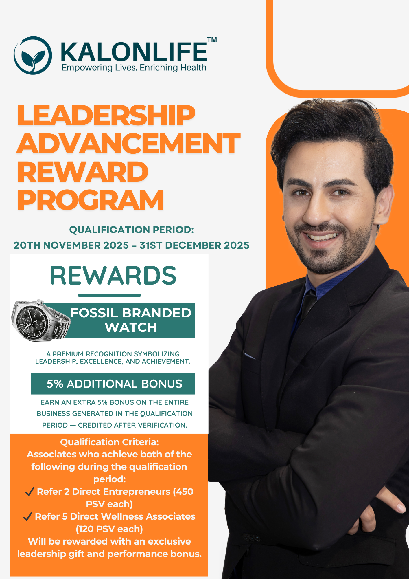 Leadership Advancement Reward Program – Leadership Bonus
